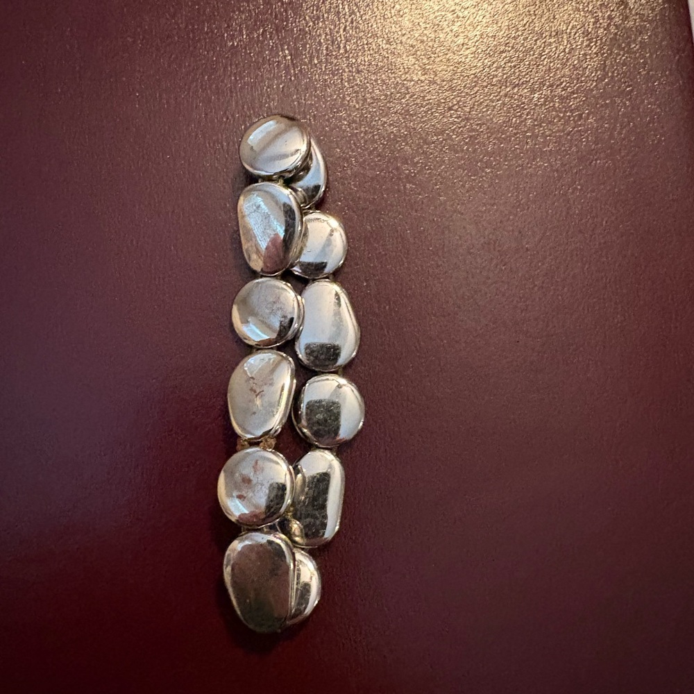 Silver Pebble Wall Decor